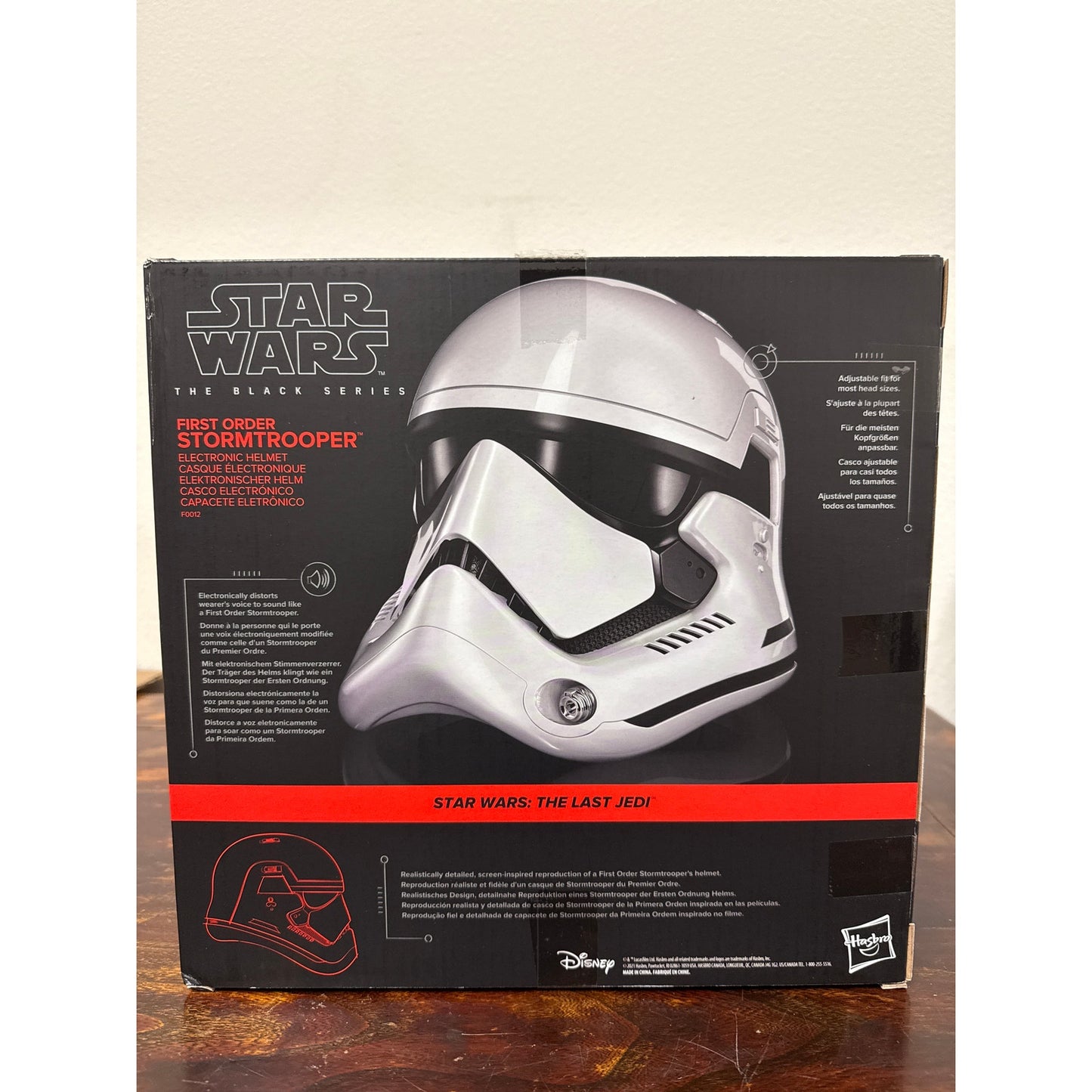 Star Wars Black Series First Order Stormtrooper Helmet Electronic Helmet
