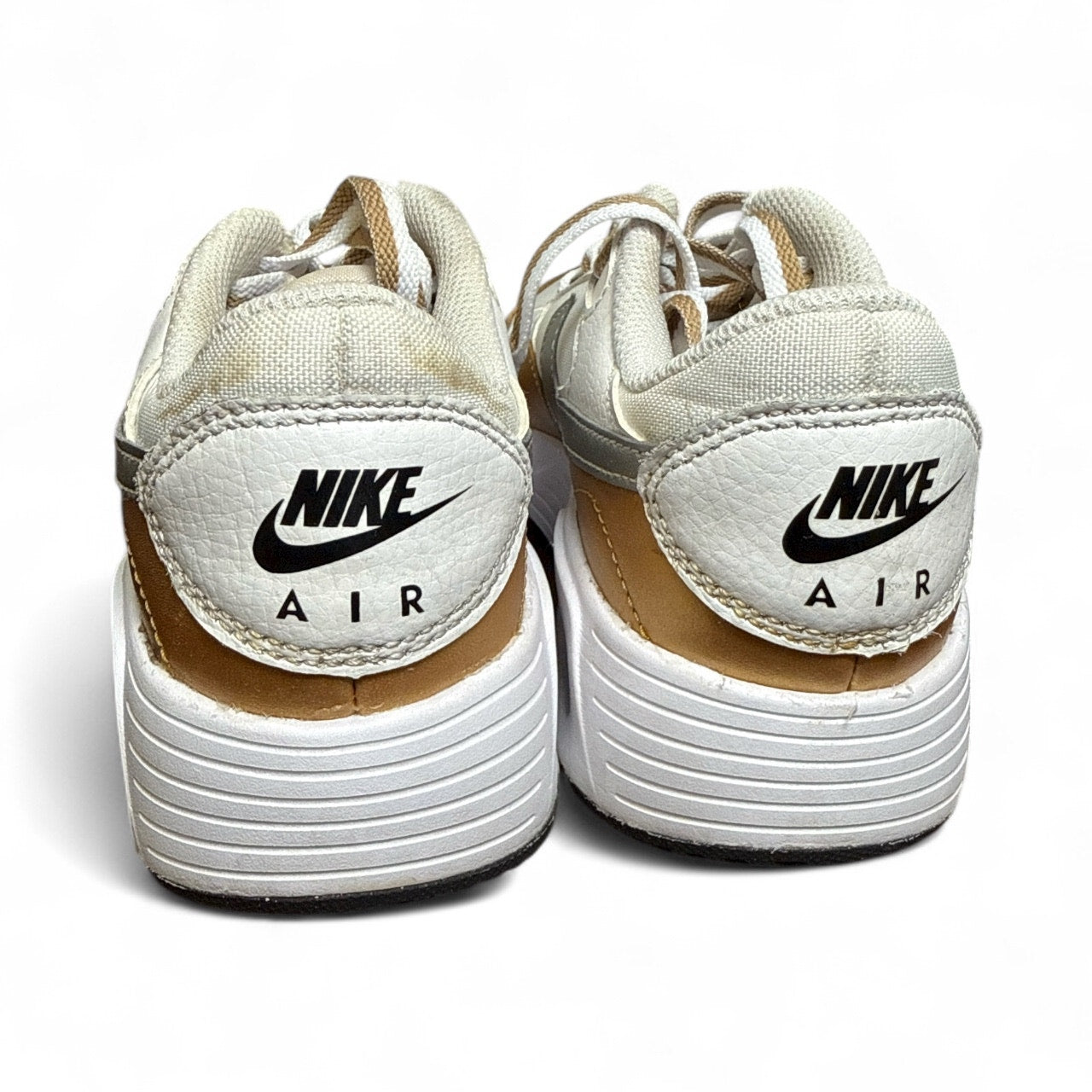 Nike Air Max SC Women’s Sneakers Shoes Size 5.5 White Gold Silver