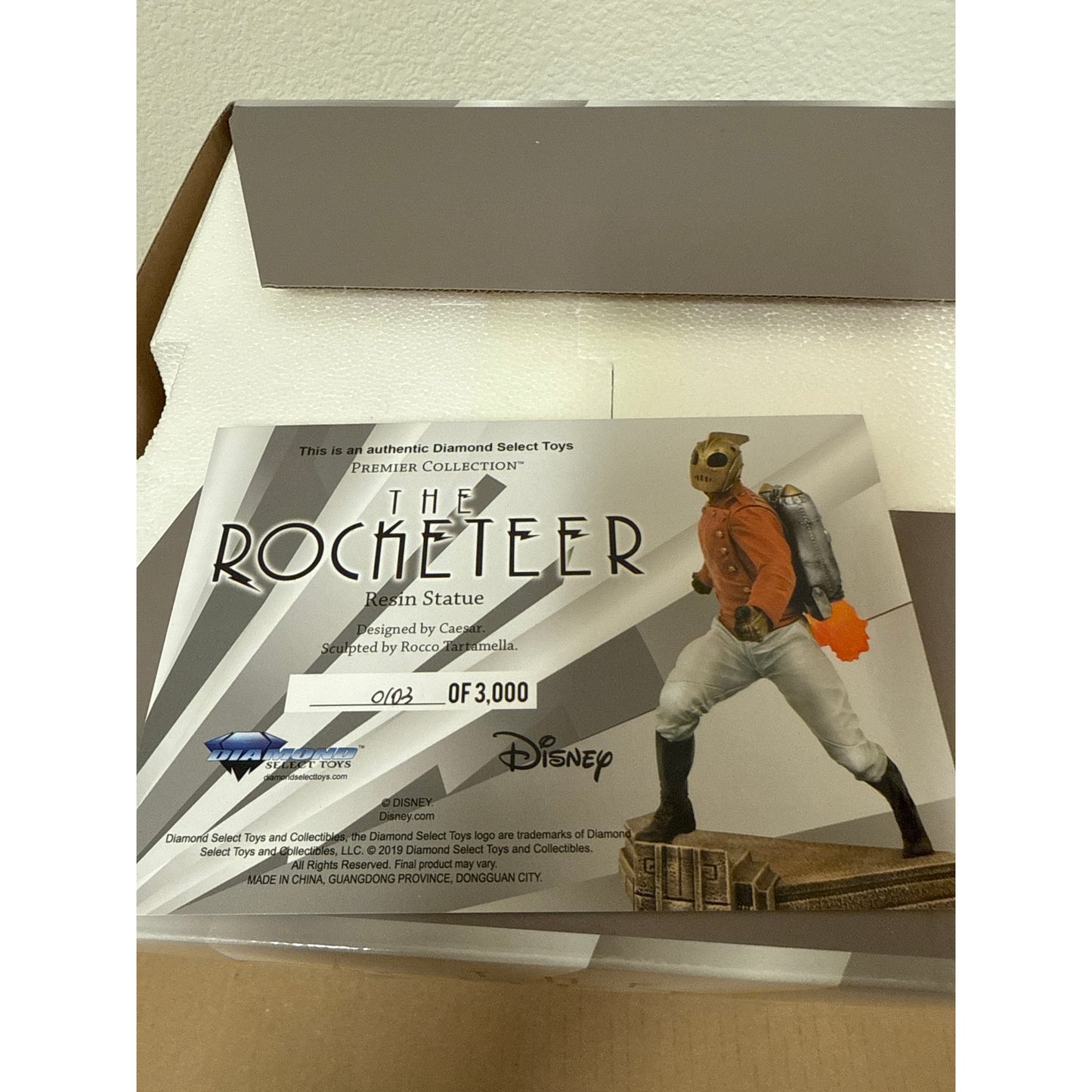The Rocketeer Premier Collection Statue (Diamond Select Toys) #0103 (3000 pc limited edition)