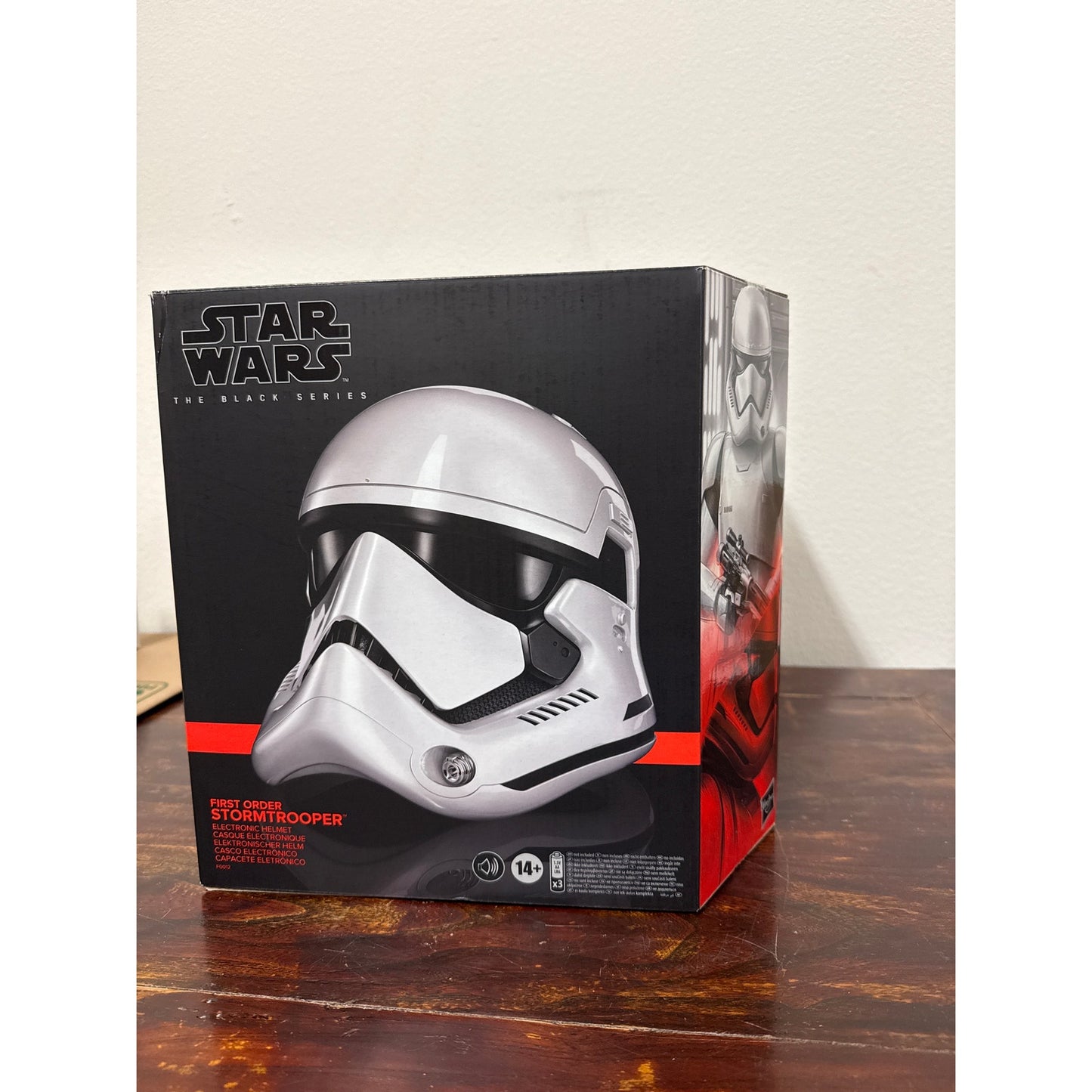 Star Wars Black Series First Order Stormtrooper Helmet Electronic Helmet