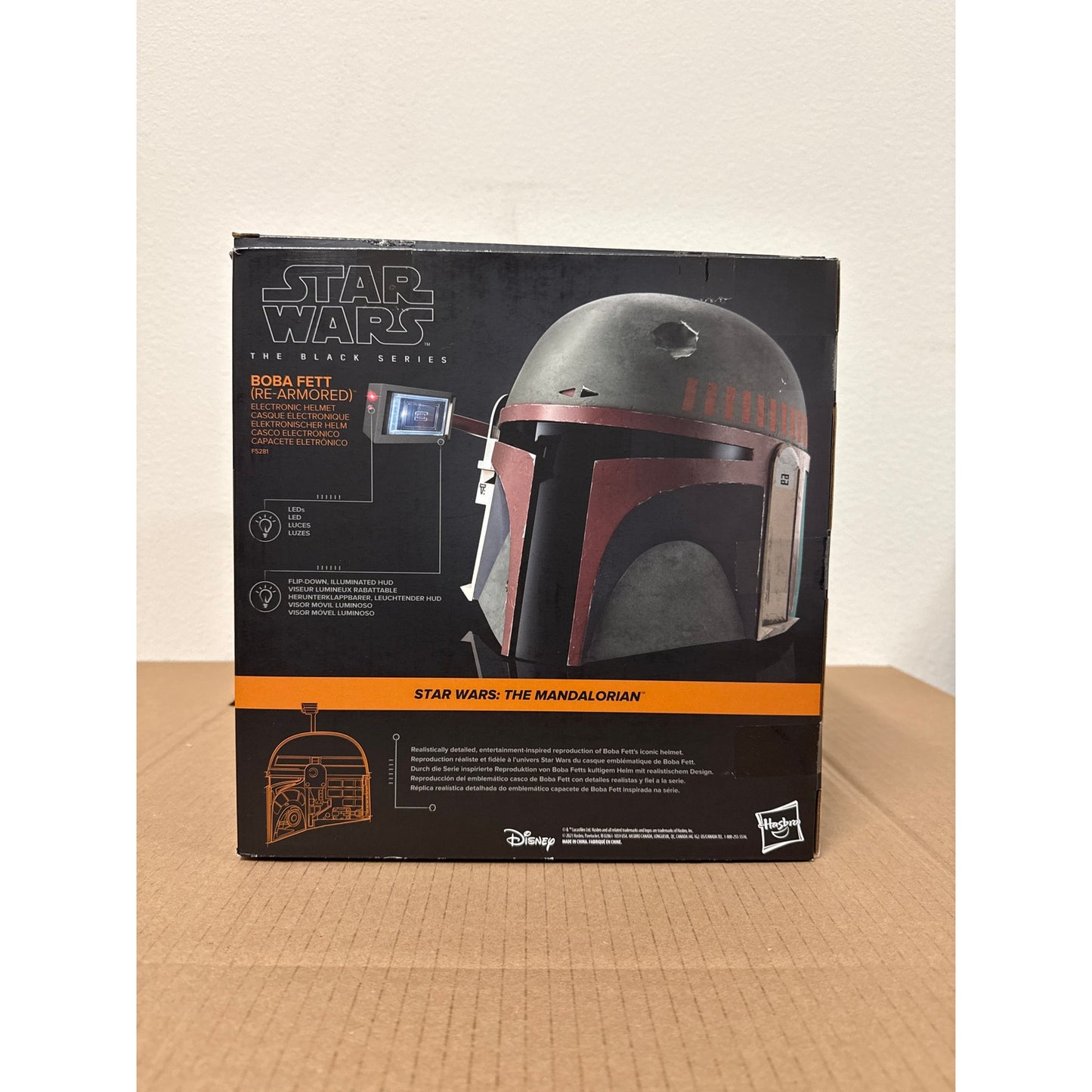 Star Wars Black Series Boba Fett Re-Armored Helmet Mandalorian