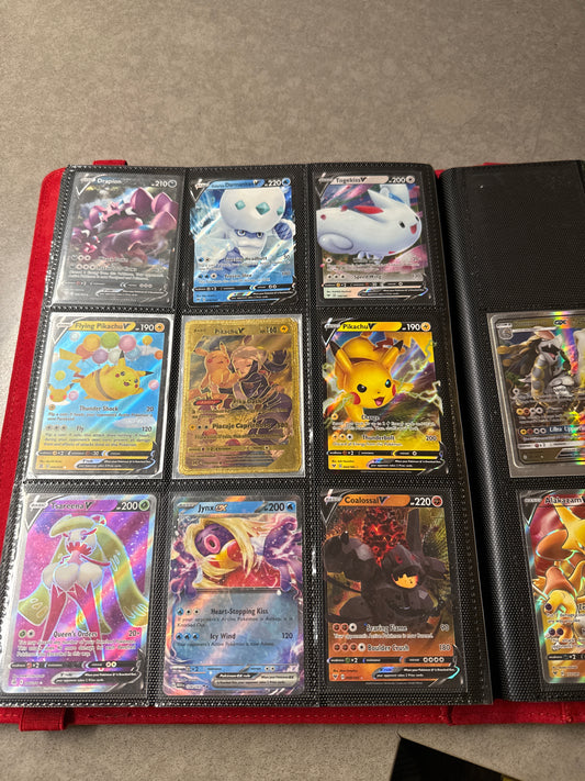 Pokémon Binder – 360+ Holo & Rare Cards in Red Gamegenic Album
