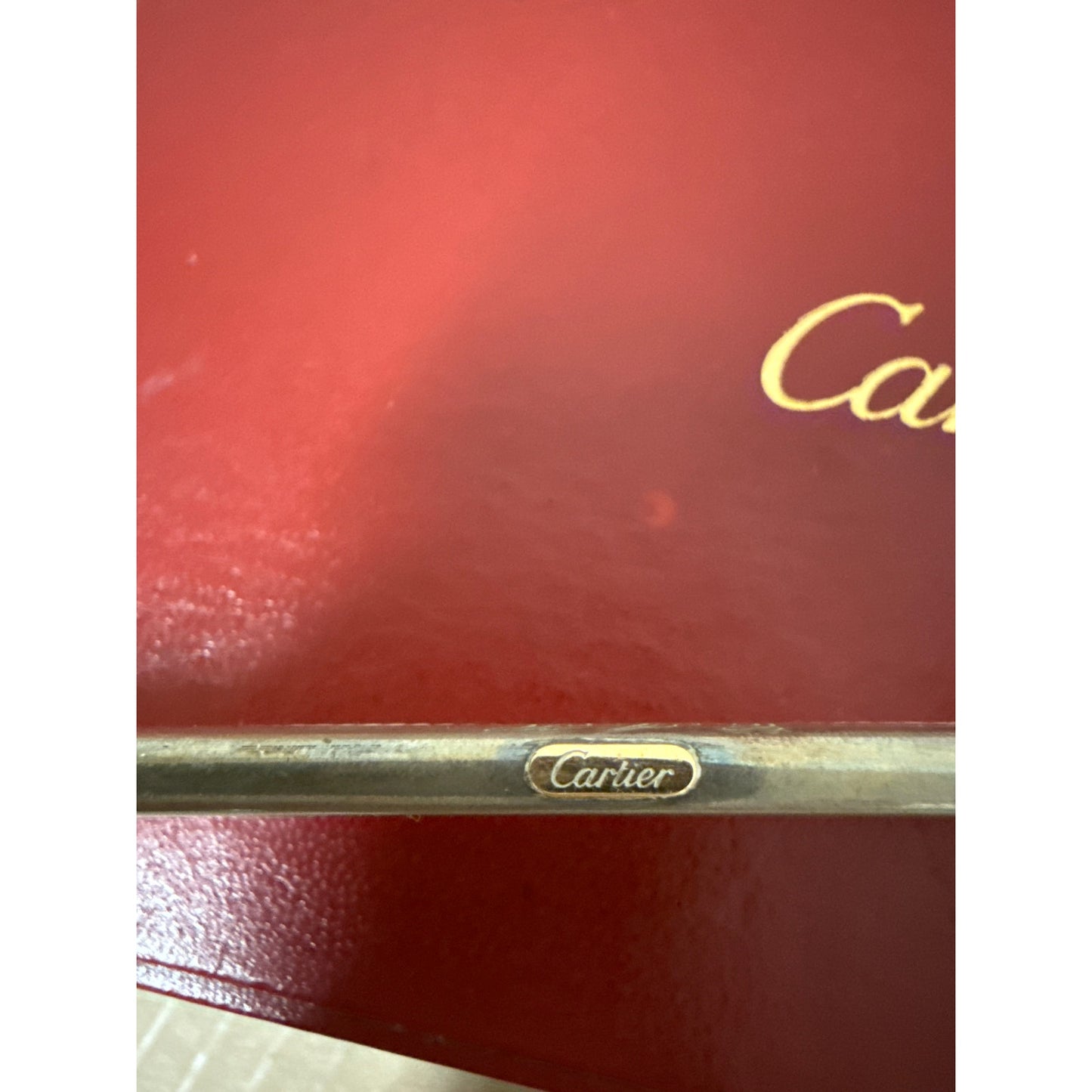 Authentic Cartier vintage grooming set