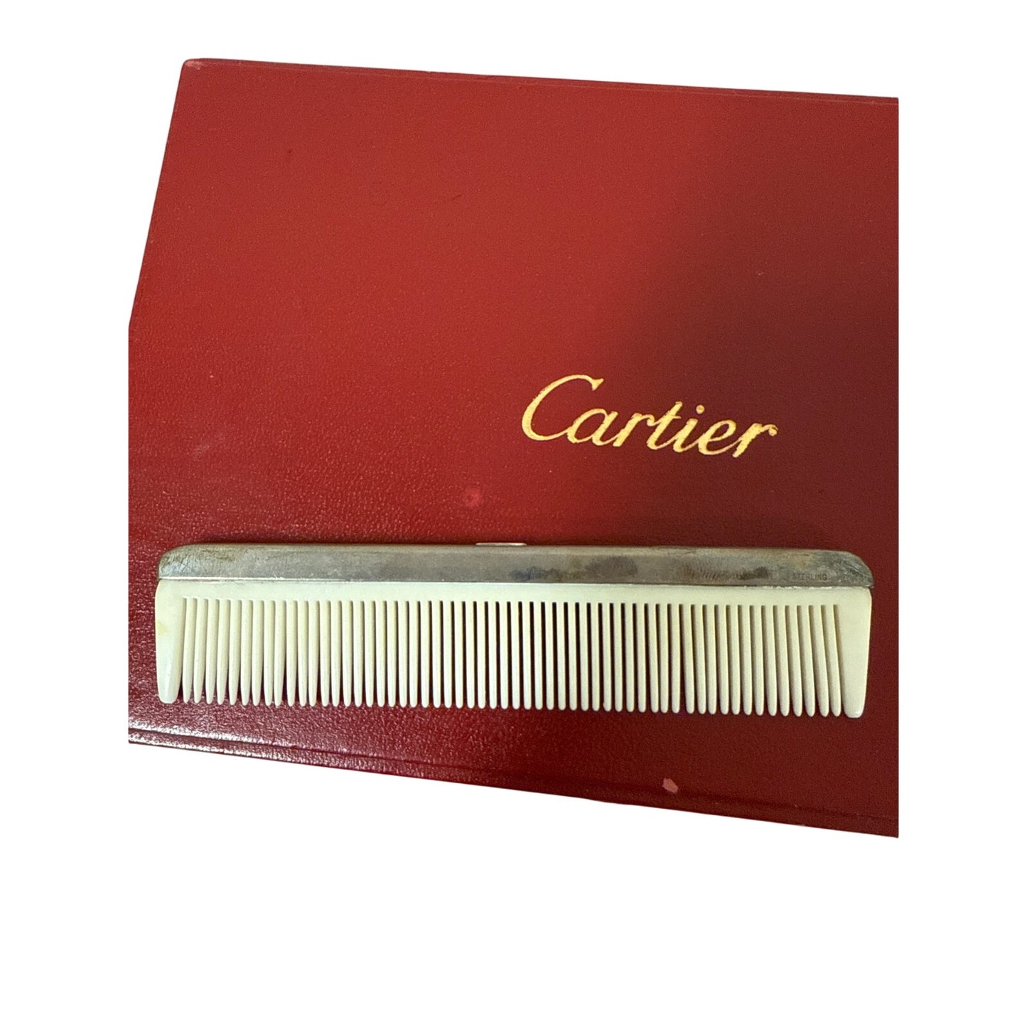 Authentic Cartier vintage grooming set
