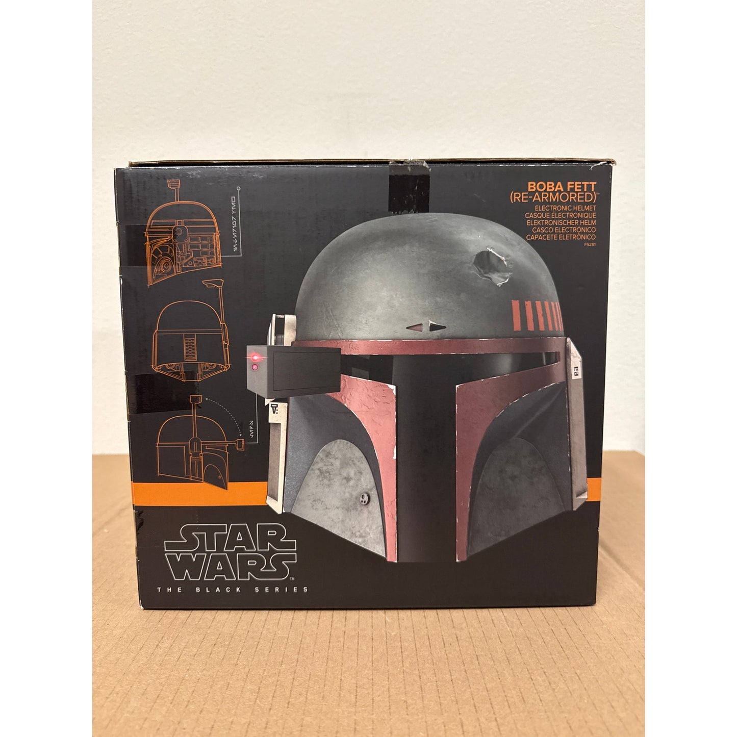 Star Wars Black Series Boba Fett Re-Armored Helmet Mandalorian